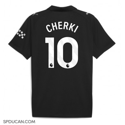 Muški Nogometni Dres Manchester City Rayan Cherki #10 Gostujuci 2025-26 Kratak Rukav Muški Nogometni Dres Manchester City Rayan Cherki #10 Gostujuci 2025-26 Kratak Rukav